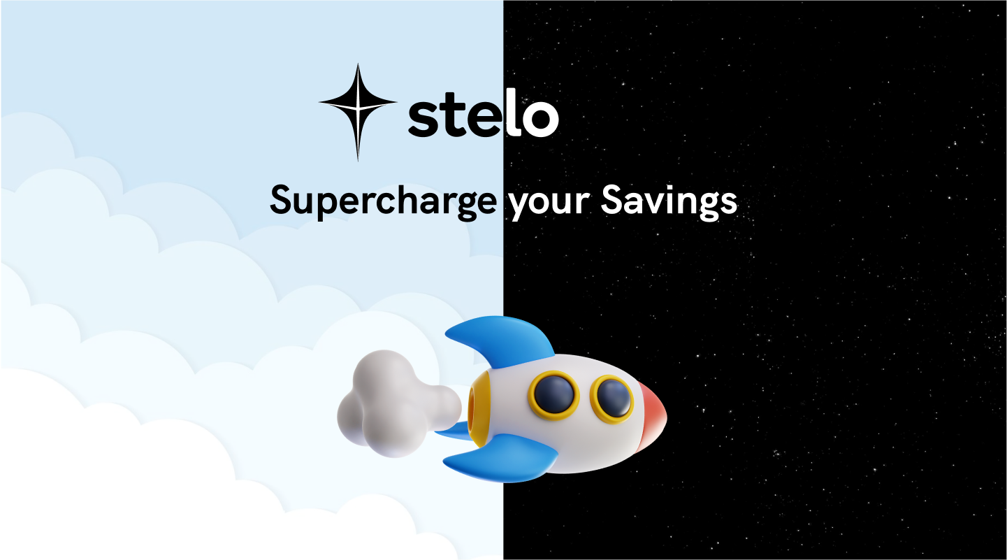 Stelo app — light and dark mode screens