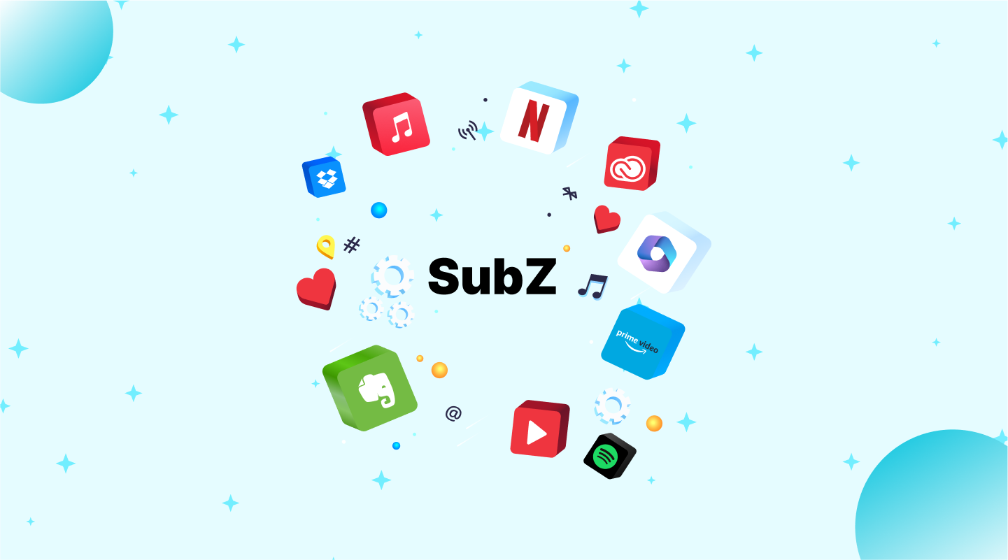 Subz final UI — full mobile app screens